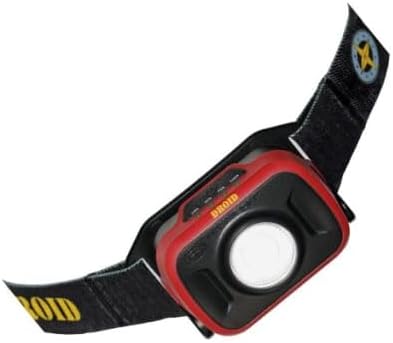Maxxeon MXN00500 - WorkStar 500 DROID Technician's Mini Rechargeable Headlamp, Li-ion Battery w/ IP67