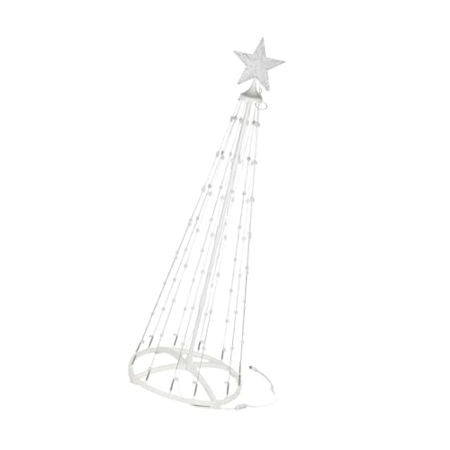 Illkjasfc Mehrfarbige Kegelförmige Weihnachtsbaumbeleuchtung Mit...