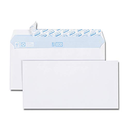 GPV 7854 koperty, DL, 110 x 220 mm, białe bez okienka