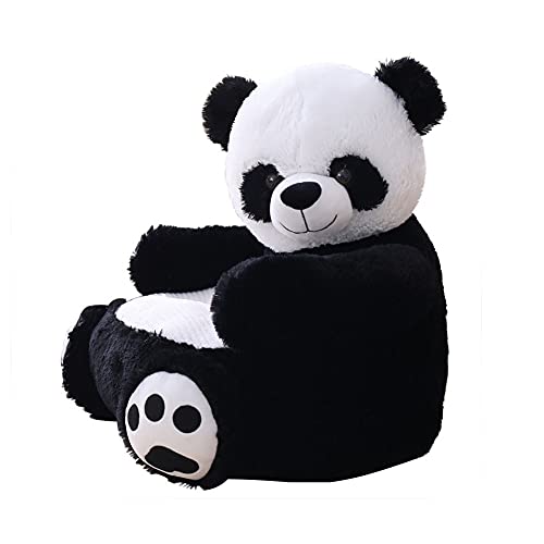 Diaod Pequeña Estera del Piso del Asiento Principal de Zuan Una generación de Software de Dibujos Animados juguetón Gordo. Sofá Infantil de Oso marrón (Color : Panda Style)