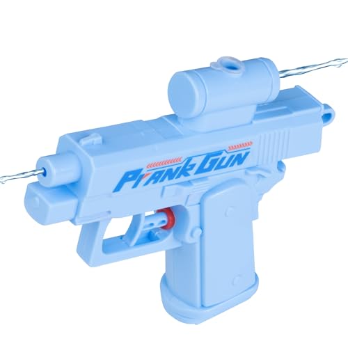 Mealivos Prank Water Gun, Prank Two-Way Water Gun, Pranks Battle Waters Guns Fight, Novelty Game for Parties & Summer Fun (Blue)