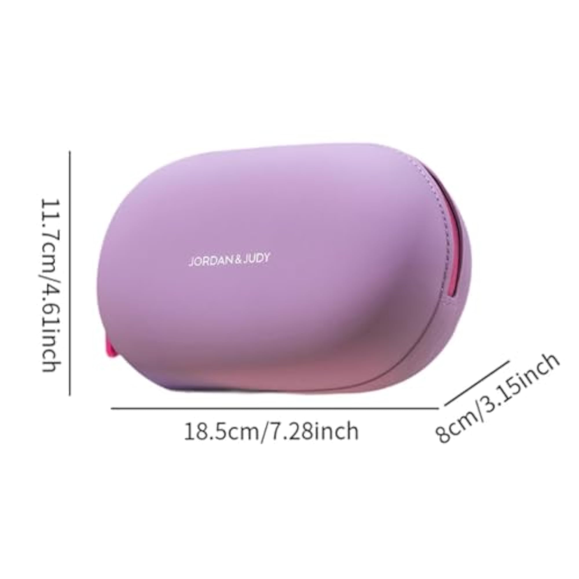 Silicone Makeup Bag Cosmetic Pouch, Waterproof for Travel