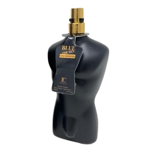 BLUE FOR MEN ULTRA NOIR EDITION Eau de Toilette 3.4 fL. Oz. Amber fragrance for men.
