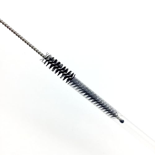 Set de 10 cepillos para limpiar pitillos acero inoxidable miniatura 3