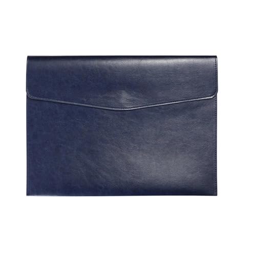 Pochette porte-documents A4 : stop aux feuilles froissées grâce à ce dossier en cuir grande capacité