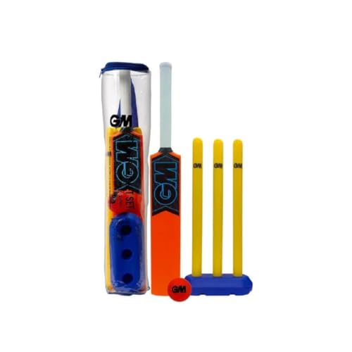 Gunn & Moore GM Child Striker Cricket Set - Orange, One Size - Thumbnail 2