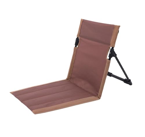 JQlabeit Ultra-Light Folding Camping Chair with Backrest,Outdoors Relaxing Floor Seat for SwimmingPool Beach Lawn Picnic Road Trips