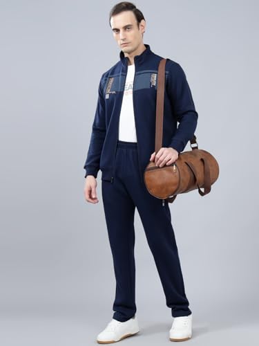 Image of Cantabil Men's Printed Winter Wear Track Suit for Men l Casual Winter Wear Tarck Suit l Track Suit for Men (P MTRS00028)