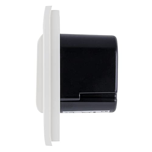 Minuteur pour volet roulant REV commande programmable avec cadre de finition