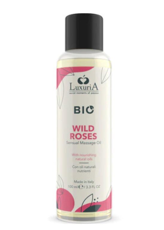 INTIMATELIN LUXURIA - ÓLEO DE MASSAGEM BIO ROSAS SELVAGENS 100 ML