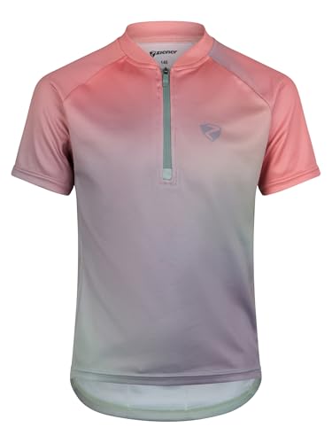 Ziener NESTEL - Maillot de Ciclismo para niños, de montaña, de Carreras, Transpirable, de Secado rápido, elástico, sin Mangas, Color Malva Profundo, 152