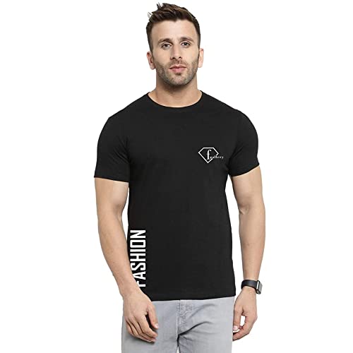 Image of Men's Regular Fit Printed T-Shirt| T Shirt for Men|Men's T-Shirt Half Sleeves