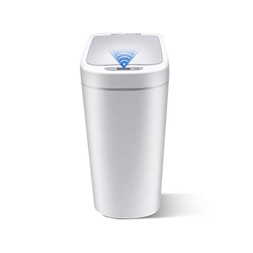 YSOCKS Trash Can 7L Narrow Type Trash Can Zero Waste Recycle Bin Automatic Trash Bin Smart Kitchen Dustbin Touchless Garbage Rubbish Waste Bin