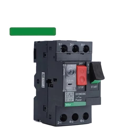 Interrupteur de disjoncteur moteur GV2ME06C commande bouton-poussoir - 2