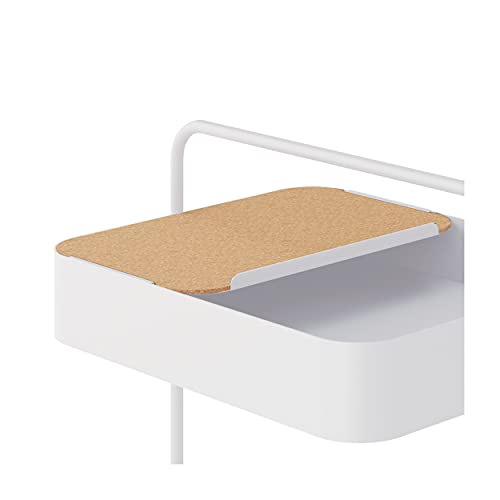 オカムラ ヴィヴァン 在宅勤務 テレワーク対応 カート用コルクトレー ホワイト 8TFTC1-ZJ14