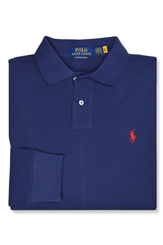 Polo Ralph Lauren Men's Custom Slim Fit Long Sleeve Polo Shirt