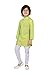 Tathastu Boys Festive Cotton Kurta Pajama Set - KS1887B-8 - Green