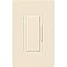 Lutron Maestro LED+ Dimmer Switch for Dimmable LED, Halogen and Incandescent Bulbs, 150W/150W/Single-Pole or Multi-Location, MACL-153M-AL, Almond