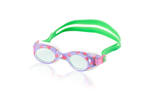 Speedo Jr Glide Print Goggle finies les infiltrations d'eau lunettes enfant Purple Dream