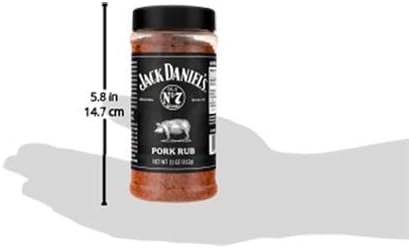 Jack Daniel's 01760 BBQ Original Quality Pork Rub, 11 oz-Packaging May Vary