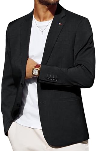 PJ PAUL JONES Sakko Herren Sportlich Regular Fit 2 Knöpfe Freizeit Blazer Business Anzugjacke