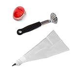 Fox Run Deviled Egg Making Kit, Includes Boiled Egg Timer, Masher and Deviled Egg Piping Tool