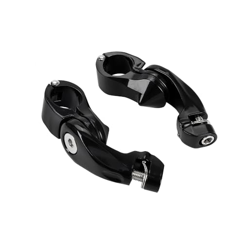 Pinces de montage pour Softail avec adaptateur de repose-pieds 32mm