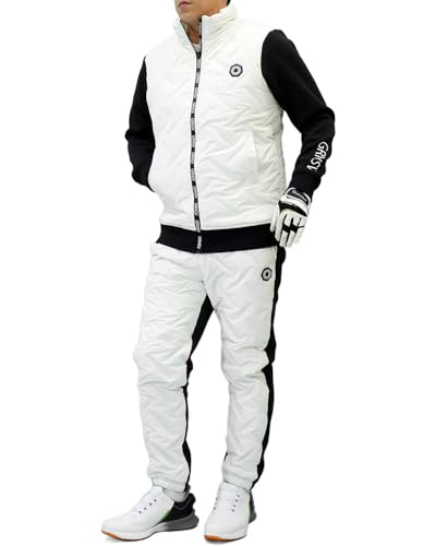 [MC MensCasual] [GIORNO SEVEN WmZu] Y StEFA St ㉺ZbgAbv ȃWPbg u] AE^[ Stpc H~ 1-zCg XXL