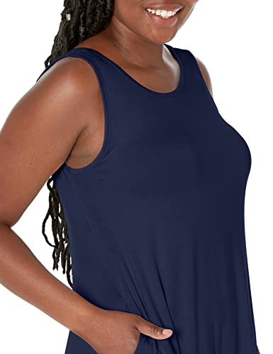 Image of Short /Long Sleeve Women's Cold Shoulder Dress with Pockets Casual Swing T-Shirt Dresses