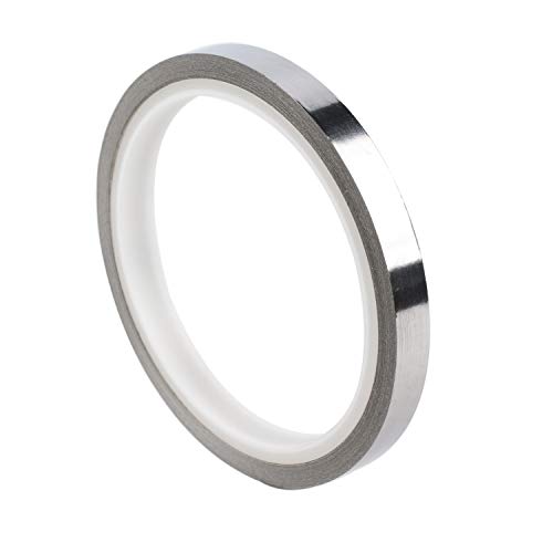 SummerHouse 3/8'' x 197'' Squash Tennis Racquet Pickleball Paddle Racket Lead Tape Weight Silver Self-Adhesion Golf Clubs Head SwingWeight 0.35g Per Inch - Image 3