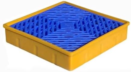 Modular Spill Containment Platform - Heavy-Duty Anti-Leak Pallet for Safe Storage of Chemicals & Oil Drums - Durable, Portable & Eco-Friendly Solution
