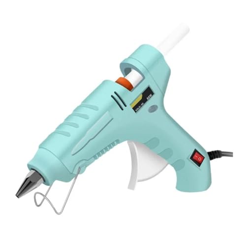 Pistola De Pegamento Fusión En Caliente 80W, Temperatura Constante Ajustable, Barras 11mm, Herramientas Reparación Manualidad Casera Calentamiento RáPido