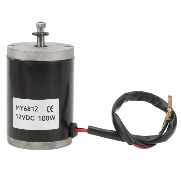 MY6812 100W 12V DC Motor with 9-tooth sprocket for 25H chain-image-44