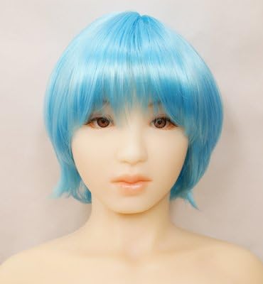 Amazon Co Jp 水色ショートウィッグ Lan18 F16 ビューティー