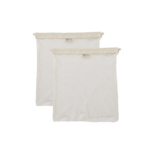 Simple Ecology Organic Cotton Mesh Laundry Bags (2-Pack)