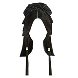 Traje chino para mujer, peluca tradicional trenzada Updo negra larga Hanfus, peluca asiática sintética, disfraz chino de Cosplay para niñas y mujeres