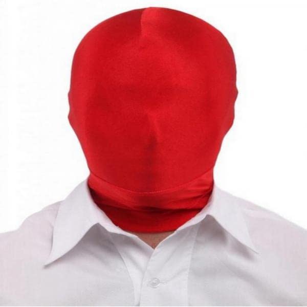 2xhalloween party Spandex zentai costume All Mask/Hood Red | Clothing, Shoes & Accessories | Costumes, Reenactment, Theater | Accessories | Masks & Eye Masks-image-11