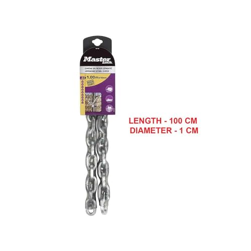 Chaîne Master Lock 8019EURD en acier cémenté offrant une structure robuste et solide - 5