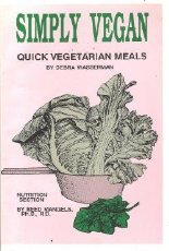 Simply Vegan: Quick Vegetarian Meals 093141105X Book Cover