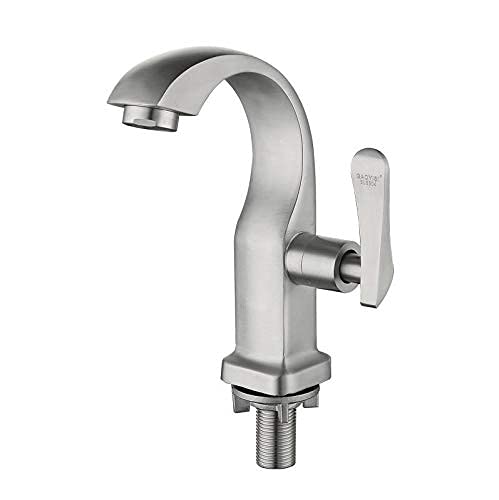 Robinet en laiton massif durable pour point d'eau moderne
