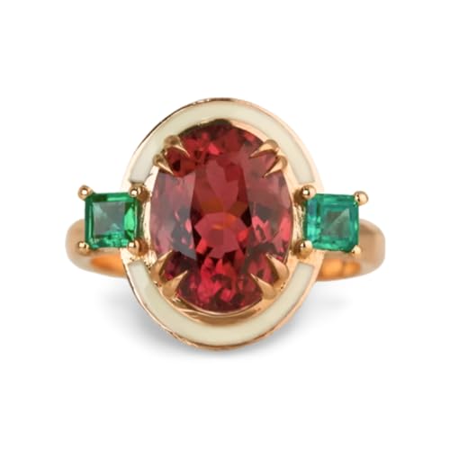 Anneaux ring jewellery raffinés au design géométrique et doré