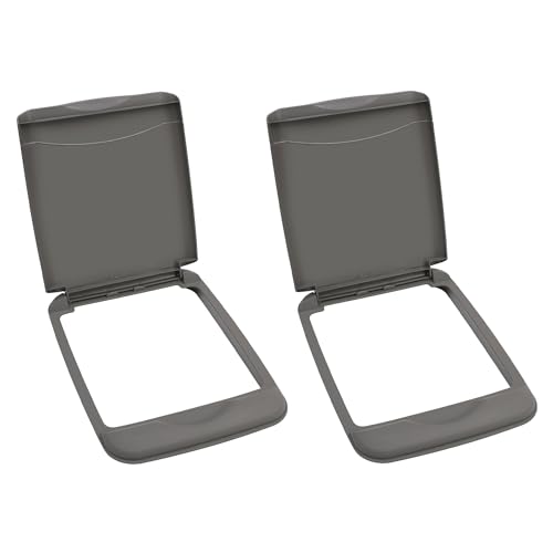 Rev-A-Shelf 35 Qt Garbage Can Lids for Base Cabinet Bins, 2 Pack - image 1