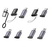 安心の日本企業 MSL FORCE USB-C Micro-USB 変換アダプタ データ転送 USB2.0 5V/3A Quick Charge 3.0規格 ストラップ付 uc0113bc 1個(黒) USB-C to Micro-USB