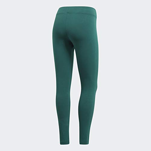 Image of adidas Womenomen E Lin Tight, Green /White, Medium