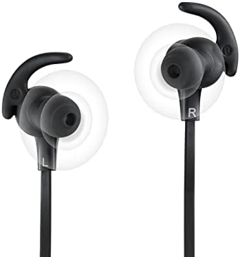 Bluetooth Headphones, Bluetooth 5.0 Stereo aptX Wireless Earbuds with 6H Playtime Bass Magnetic IPX6 Water Resistant Bluetooth Earbuds CVC6.0 Mic , Lightweight Neckband Earphones for Sport, Gym