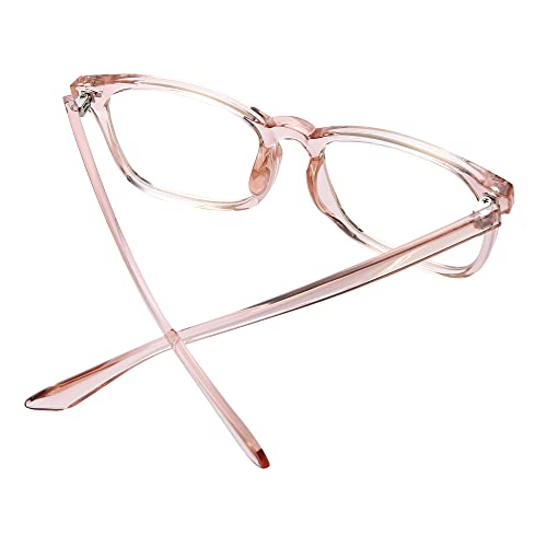 Image of Onrtry Non Prescription Glasses for Men Women Square Clear Lens Eyeglasses