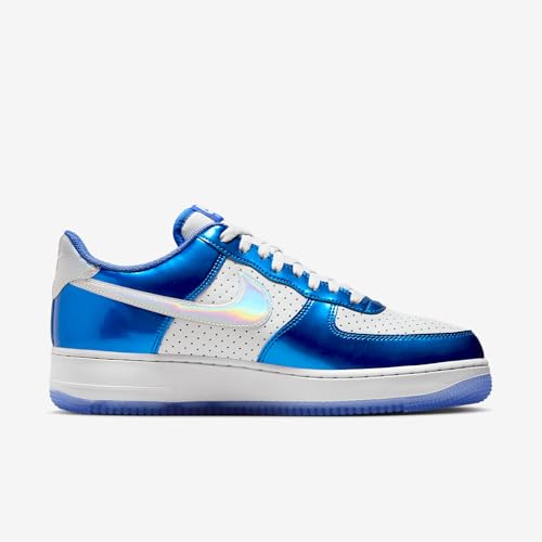 Nike Air Force 1 '07 LV8 Men's Shoes (HV5751-435, Light Photo Blue/Photon Dust/Racer Blue/Multi-Color)3