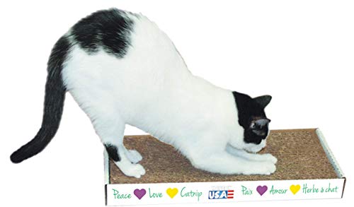 Imperial Cat Yippee Cat Scratcher Pad Cat Scratching Cardboard Reversible Corrugated Durable Catnip Included