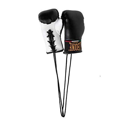 0 Leone 1947 Ac911 Boxhandschuhe für Rückspiegel, Schwarz, Einheitsgröße