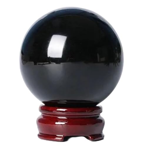 Sphère en obsidienne noire pour harmoniser votre salon
